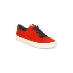 Buty Camper HOOP. Czerwone trampki i tenisówki damskie Camper, bez wzorów, bez zapięcia. Za 399,00 zł.