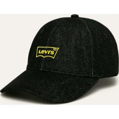 Levi's - Czapka x Star Wars. Czarne czapki damskie z bawełny. W wyprzedaży za 79,90 zł.