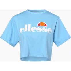 Ellesse - T-shirt damski, niebieski. Niebieskie t-shirty damskie marki Ellesse, l, bez wzorów, z bawełny, eleganckie, bez kołnierzyka. Za 99,95 zł.