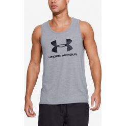 Under Armour Sportstyle Podkoszulek Szary. Szare podkoszulki męskie Under Armour, xxl, z haftami, z bawełny, bez rękawów. Za 119,95 zł.