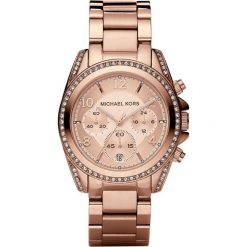 Zegarek MICHAEL KORS - Blair MK5263 Rose Gold/Rose Gold. Różowe zegarki damskie Michael Kors. W wyprzedaży za 819,00 zł.