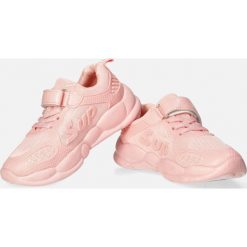 Różowe buty sportowe na rzep casu 204/13m. Różowe buty dziewczęce sportowe Casu, bez wzorów, bez zapięcia. Za 49,99 zł.