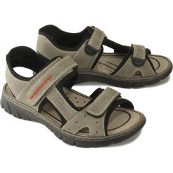 RIEKER 26784-41 grey, sandały męskie. Szare sandały męskie Rieker, na rzepy. Za 249,90 zł.