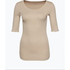 T-shirty damskie: Marc Cain Essentials – Koszulka damska, beżowy