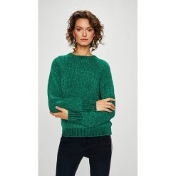 Medicine - Sweter Secret Garden. Zielone swetry damskie MEDICINE, s, bez wzorów, z elastanu, z krótkim rękawem, krótkie, bez kaptura. W wyprzedaży za 79,90 zł.