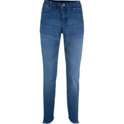 Dżinsy "authentik-stretch" SKINNY bonprix niebieski. Niebieskie zegarki damskie bonprix. Za 49,99 zł.