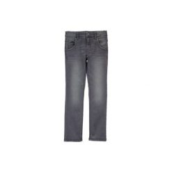 Name it Boys Spodnie Jeans Ted dark grey denim. Szare spodnie niemowlęce marki Name it, z bawełny. Za 101,00 zł.