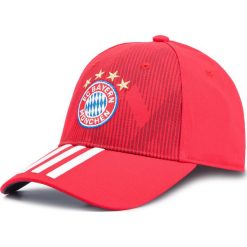 Czapka z daszkiem adidas - Fcb 3S Cap DI0244 Fcbtru/White/Conavy. Czerwone czapki damskie Adidas, bez wzorów, z bawełny. Za 79,95 zł.