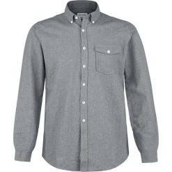 Koszule męskie na spinki: Shine Original Otto Koszula ciemnoszary (Anthracite)