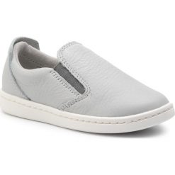 Tenisówki CLARKS - Street Verve T 26142185 Grey Leather. Szare trampki dziewczęce Clarks, z gumy. W wyprzedaży za 119,00 zł.