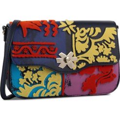 Torebka DESIGUAL - 19WAXP04 5074. Niebieskie listonoszki damskie Desigual, bez wzorów, ze skóry ekologicznej, bez dodatków. W wyprzedaży za 279,00 zł.