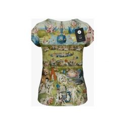 Garden of Delights women's t-shirt. Szare t-shirty damskie marki Mars from venus, s, bez wzorów, bez kołnierzyka. Za 101,40 zł.
