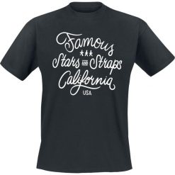 Famous Stars And Straps Hometown T-Shirt czarny. Czarne t-shirty męskie Famous Stars And Straps, l, bez wzorów, bez kołnierzyka. Za 62,90 zł.