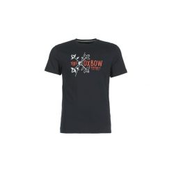 T-shirty z krótkim rękawem Oxbow TAKER. Czarne t-shirty męskie marki Oxbow, m, bez wzorów, bez kołnierzyka, krótkie. Za 95,20 zł.