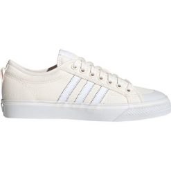 Adidas Originals Nizza Tenisówki Żółty Biały. Żółte trampki i tenisówki damskie adidas Originals, bez wzorów, ze skóry, bez zapięcia. Za 293,95 zł.