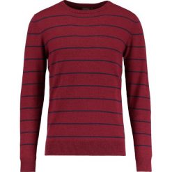 Swetry klasyczne męskie: Jack & Jones JORBRETON CREW NECK Sweter cordovan