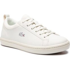 Sneakersy LACOSTE - Straightset 119 3 Cfa 7-37CFA004718C Off Wht/Off Wht. Białe półbuty damskie Lacoste, ze skóry. Za 399,99 zł.