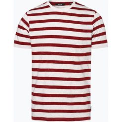 Only&Sons - T-shirt męski – Onselky, czerwony. Czerwone t-shirty męskie marki Only&Sons, xxl, w paski, vintage, bez kołnierzyka. Za 69,95 zł.