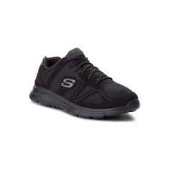 SKECHERS 58350. Niebieskie buty sportowe męskie Skechers, ze skóry ekologicznej, bez zapięcia. Za 219,99 zł.