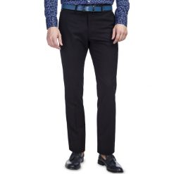 Spodnie RICCARDO 15-108K. Czarne spodnie męskie Giacomo Conti, m, bez wzorów, z elastanu, eleganckie. Za 199,00 zł.