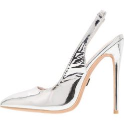 Szpilki: Lost Ink Wide Fit PENELOPE SLINGBACK COURT Szpilki silver