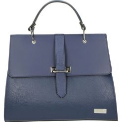 Torba - 4-49-M R-D BL. Szare torebki klasyczne damskie Venezia, ze skóry. Za 279,00 zł.