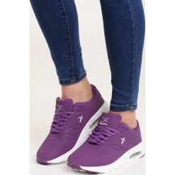 Buty sportowe damskie: Fioletowe Buty Sportowe Bianna