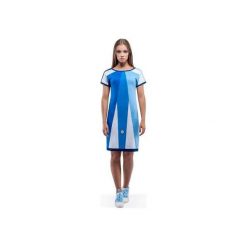 Lyra Dress (Blue). Niebieskie sukienki damskie OKUAKU, xl, bez wzorów, z bawełny, bez kołnierzyka, bez rękawów, midi. Za 143,40 zł.