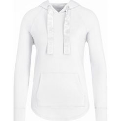 Bluza DKNY Sport DP9T6663. Białe bluzy sportowe damskie DKNY Sport, s, bez wzorów, z elastanu, bez rękawów, bez kaptura. W wyprzedaży za 229,00 zł.