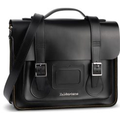 Torebka DR. MARTENS - 13 Satchel AB096001 Black/Black. Czarne torebki klasyczne damskie Dr. Martens, bez wzorów, ze skóry, klasyczne, bez dodatków. Za 599,00 zł.