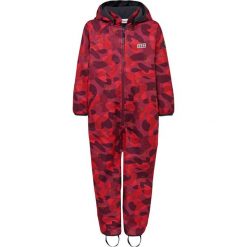 Kombinezon softshellowy w kolorze różowo-fioletowym. Różowe kombinezony niemowlęce Legowear, moro. W wyprzedaży za 129,95 zł.
