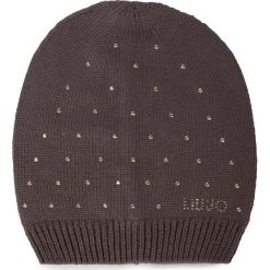 Czapka LIU JO - Beanie Maglia Borchi 269002 M0300 Grape Juice 93803. Pomarańczowe czapki damskie Liu Jo, na zimę, bez wzorów, z wiskozy. W wyprzedaży za 139,00 zł.