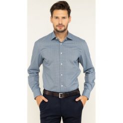 Koszula Pierre Cardin 5839/26997/9001. Niebieskie koszule męskie Pierre Cardin, s, bez wzorów, z bawełny, casualowe, bez kołnierzyka, bez rękawów. W wyprzedaży za 159,00 zł.