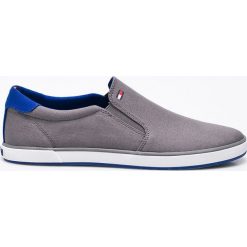 Tommy Hilfiger - Tenisówki Iconic. Szare trampki męskie TOMMY HILFIGER, bez wzorów, z gumy, bez zapięcia. Za 249,90 zł.