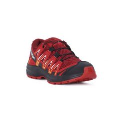 Buty Salomon XA PRO 3D J. Szare buty trekkingowe męskie Salomon, bez zapięcia, trekkingowe. Za 281,21 zł.