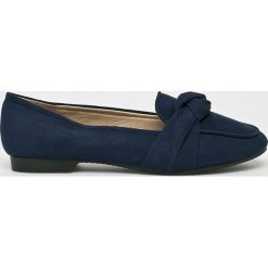 Answear - Baleriny Lily Shoes. Niebieskie baleriny damskie marki ANSWEAR, z gumy. W wyprzedaży za 59,90 zł.