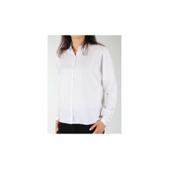 Koszule Wrangler Koszula Relaxed Shirt W5213LR12. Białe koszule damskie Wrangler, s, bez wzorów, bez kołnierzyka, bez rękawów. Za 146,16 zł.