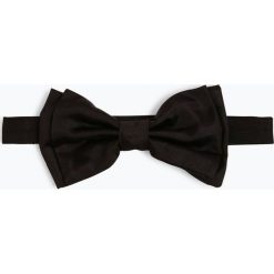 BOSS - Muszka męska z jedwabiu – Bow tie classic, czarny. Czarne muszki męskie Boss, bez wzorów, eleganckie. Za 249,95 zł.