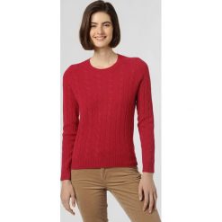 Franco Callegari - Sweter damski, różowy. Różowe swetry damskie Franco Callegari, l, bez wzorów, z wełny, eleganckie, bez rękawów, bez kaptura. Za 249,95 zł.