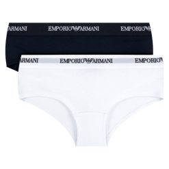 Komplet 2 par fig klasycznych Emporio Armani Underwear 163263 CC317 10410. Figi damskie Emporio Armani Underwear, l, bez wzorów, z elastanu. W wyprzedaży za 109,00 zł.