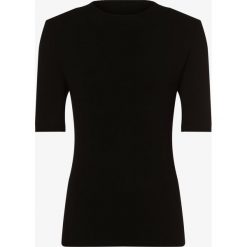 Comma - Sweter damski, czarny. Czarne swetry damskie comma, bez wzorów, z wiskozy, z krótkim rękawem, krótkie, bez kaptura. Za 179,95 zł.