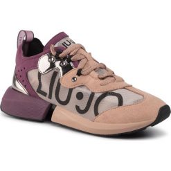 Sneakersy LIU JO - Yulia 04 69055 TX062 Nude/Wine S1916. Brązowe półbuty damskie Liu Jo, ze skóry ekologicznej. Za 599,00 zł.