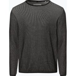 Marc O'Polo Denim - Sweter męski, czarny. Czarne swetry męskie marki Marc O'Polo DENIM, s, bez wzorów, z bawełny, polo, bez kaptura. Za 349,95 zł.