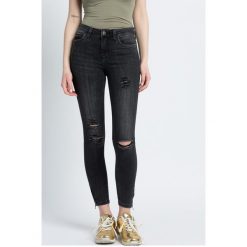 Only - Jeansy. Szare jeansy damskie ONLY, z aplikacjami, z elastanu. W wyprzedaży za 119,90 zł.