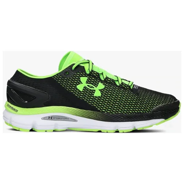Under Armour Men's Speedform G Emini 21 buty męskie, czarny, rozmiar 10. Czarne buty sportowe męskie Under Armour, z materiału, bez zapięcia, do biegania. W wyprzedaży za 254,99 zł.