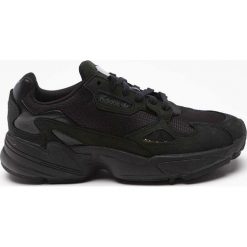 Sneakersy damskie zamszowe Adidas Falcon W G26880 - czarny. Czarne buty sportowe damskie Adidas, z zamszu. Za 399,99 zł.