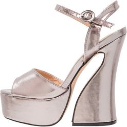 Rzymianki damskie: Public Desire HEAVY Sandały na obcasie pewter