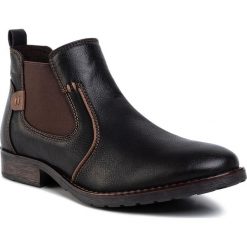 Sztyblety LANETTI - MBS-MELOS-08 Black. Czarne sztyblety męskie Lanetti, ze skóry ekologicznej, bez zapięcia. Za 119,99 zł.