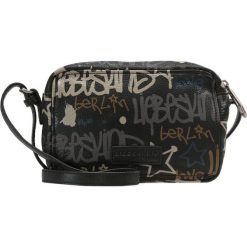 Torebki klasyczne damskie: Liebeskind Berlin PELHAM GRAFFITI Torba na ramię oil black logo graffiti