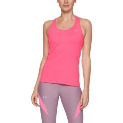 Under Armour HeatGear® Armour Racer Podkoszulek Różowy. Różowe podkoszulki damskie Under Armour, s, bez wzorów, z elastanu, bez rękawów. Za 128,95 zł.